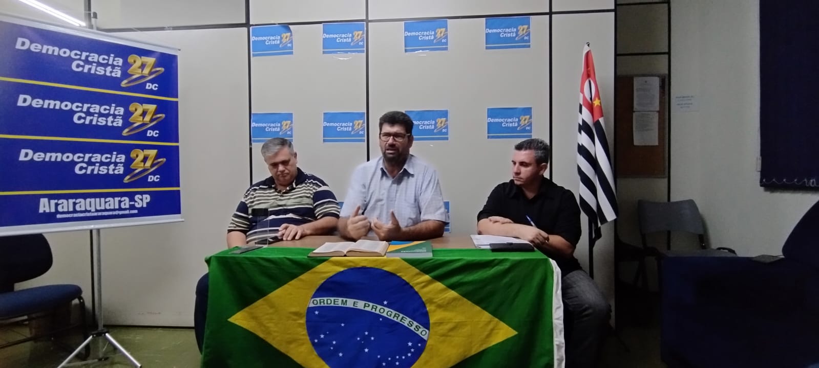 Executiva do Democracia Cristã toma posse em Araraquara