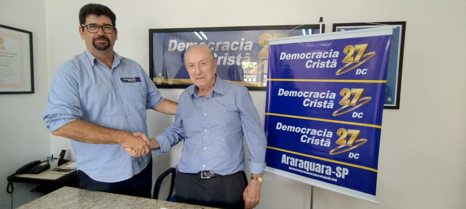 Democracia Cristã confirma aliança com PL e Republicanos em Araraquara