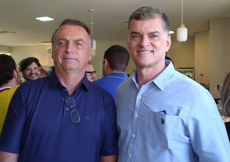 Doutor Lapena se encontra com Jair Bolsonaro