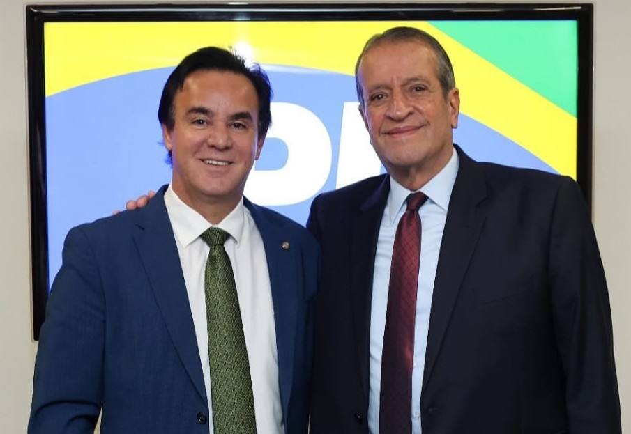 Adilson Barroso se reúne com Valdemar Costa Neto