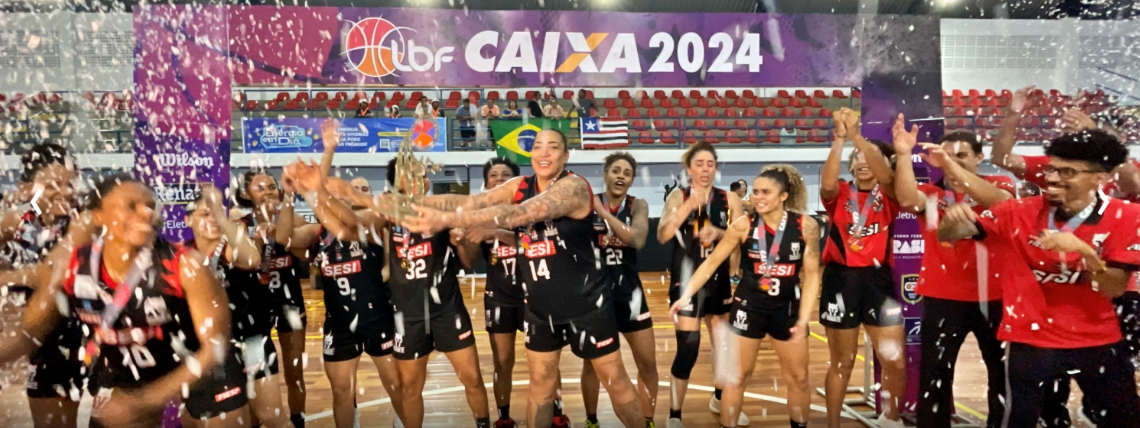 SESI Araraquara é bicampeão da Liga de Basquete Feminino